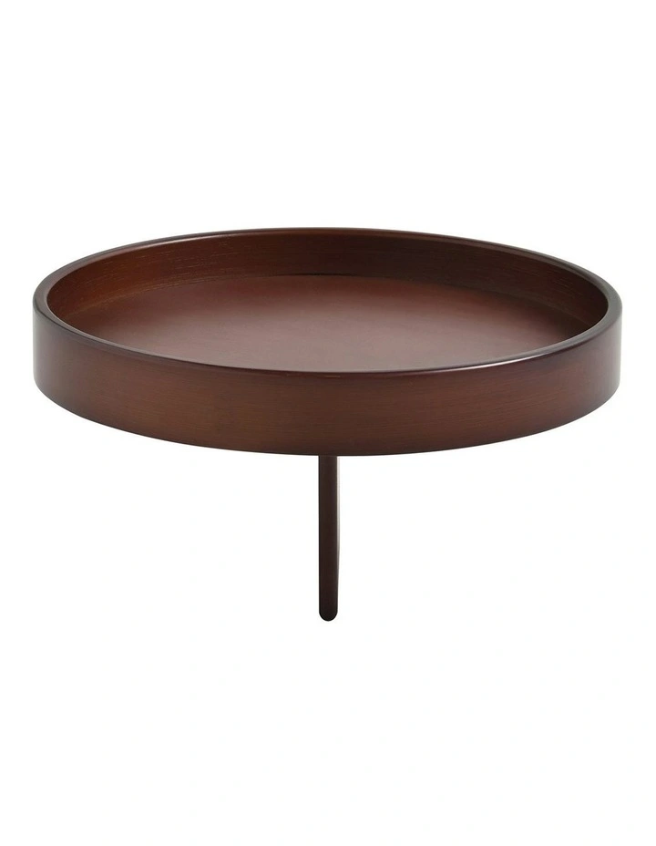 Sofit Bamboo Sofa Tray Table in Mahogany image 3