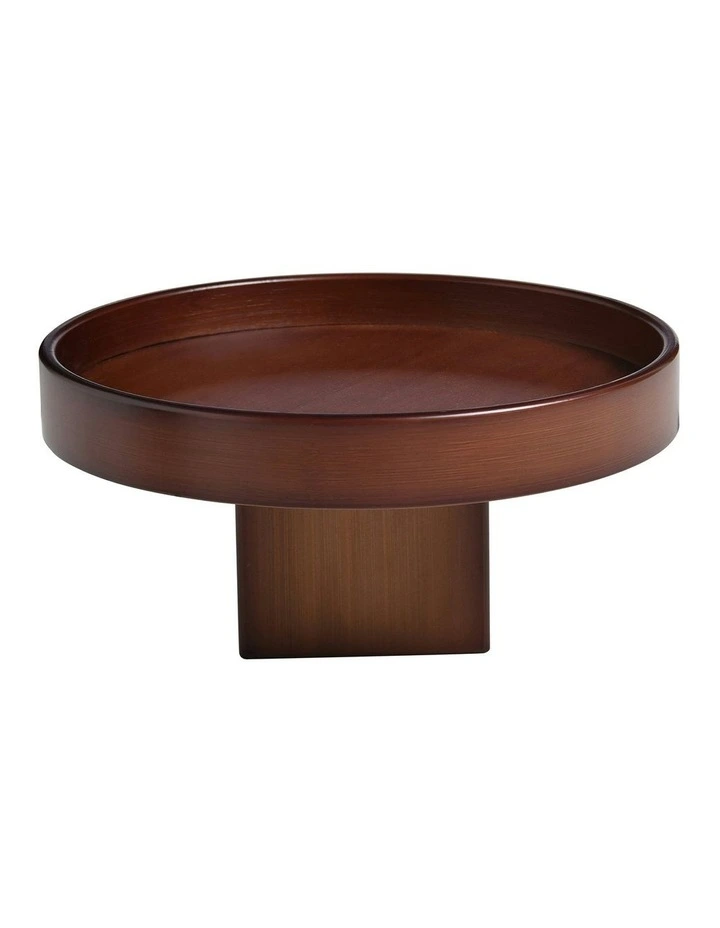 Sofit Bamboo Sofa Tray Table in Mahogany image 4