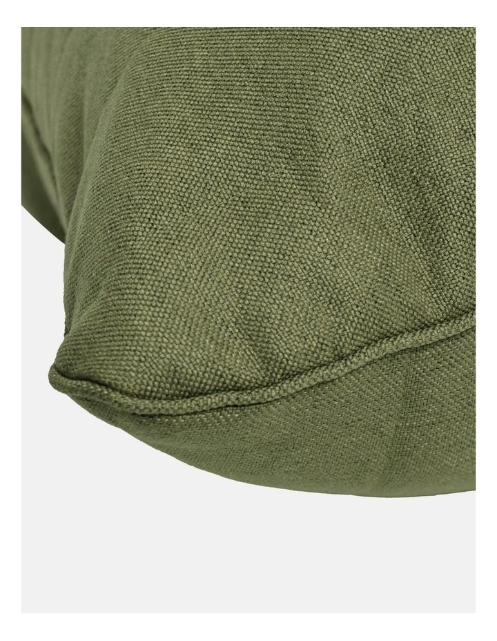 Linoire Quilted Beanbag Lounger Cover in Moss Green image 7