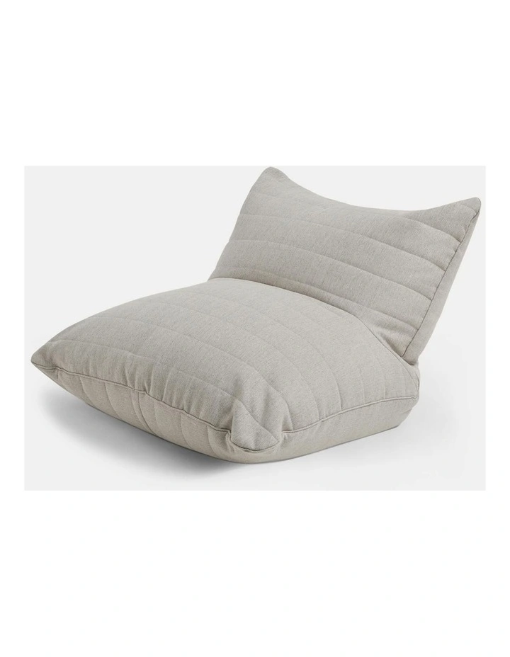 Linoire Quilted Beanbag Lounger in Sand Dune image 2