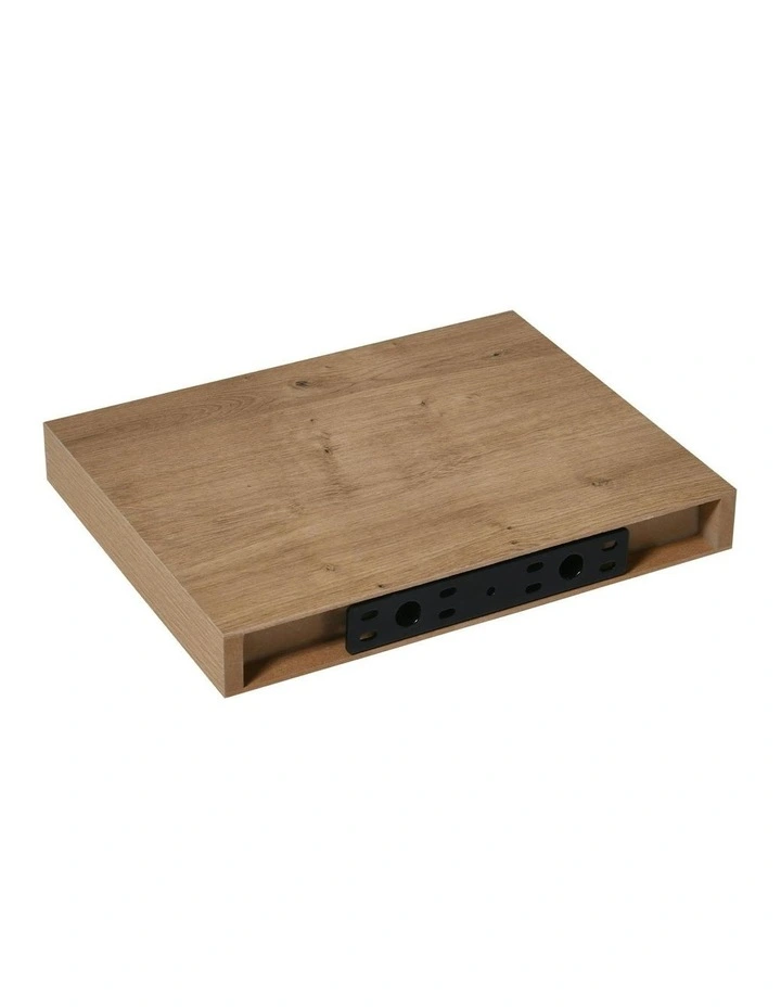 Takara Seiso Floating Wall Shelves Display Rack Set of 3 in Honey Oak image 5