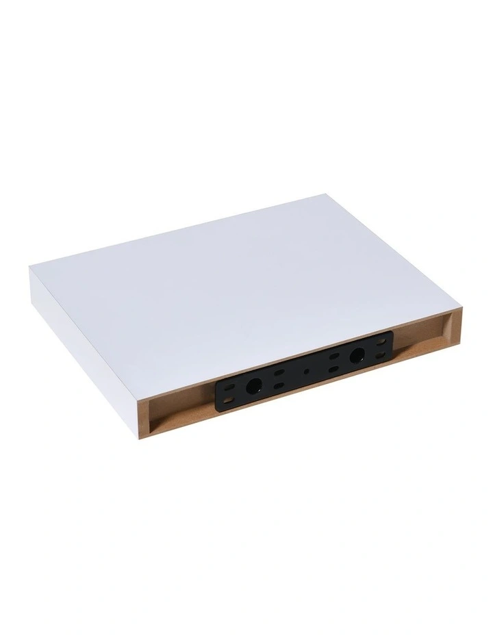 Takara Seiso Floating Wall Shelves Display Rack Set of 3 in White image 5