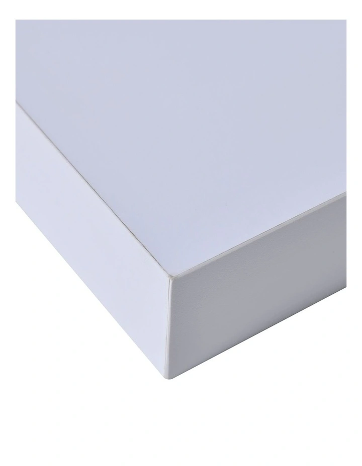 Takara Seiso Floating Wall Shelves Display Rack Set of 3 in White image 7