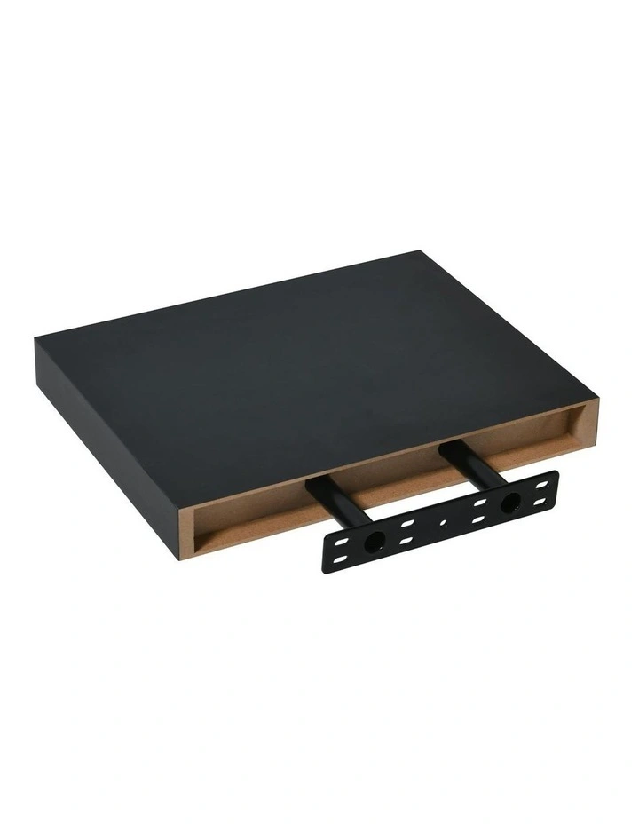 Takara Seiso Floating Wall Shelves Display Rack Set of 3 in Black image 6