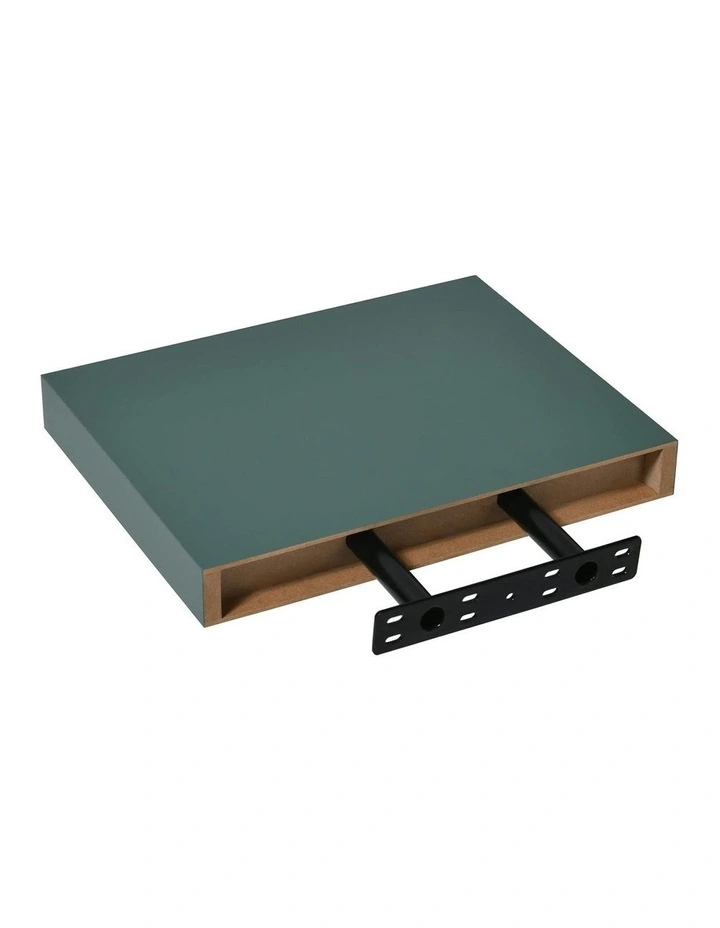 Takara Seiso Floating Wall Shelves Display Rack Set of 3 in Green image 5