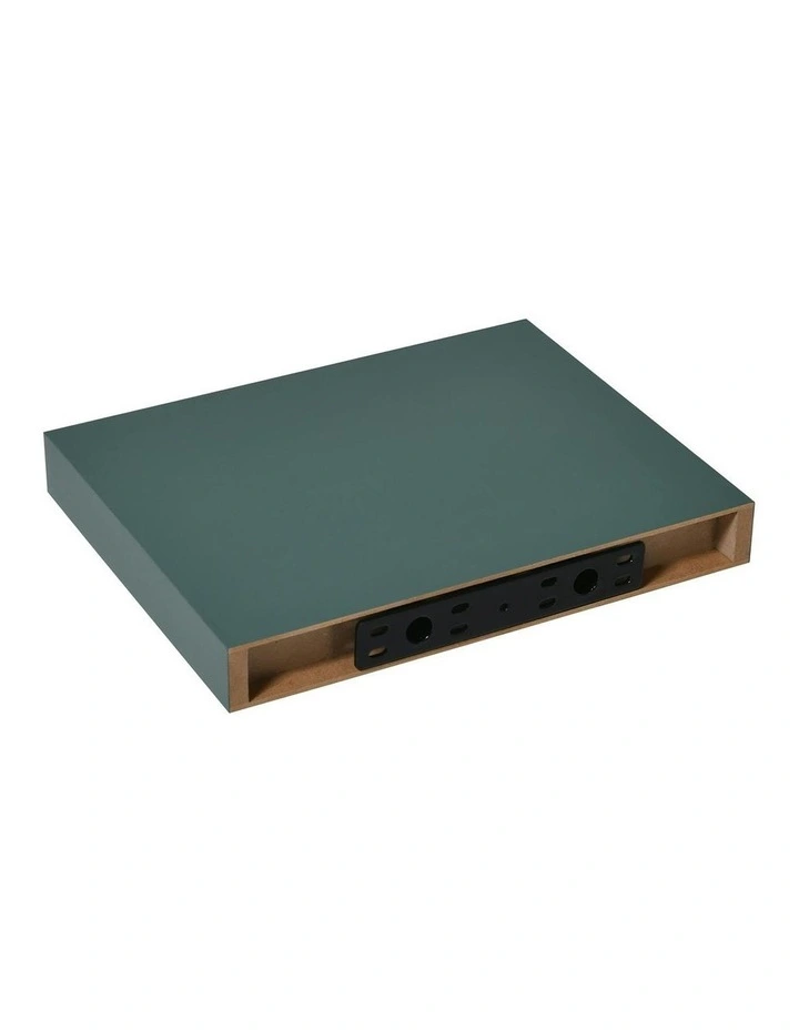 Takara Seiso Floating Wall Shelves Display Rack Set of 3 in Green image 6