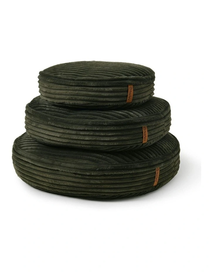 Cloud Crushed Foam Dog Bed in Olive image 7