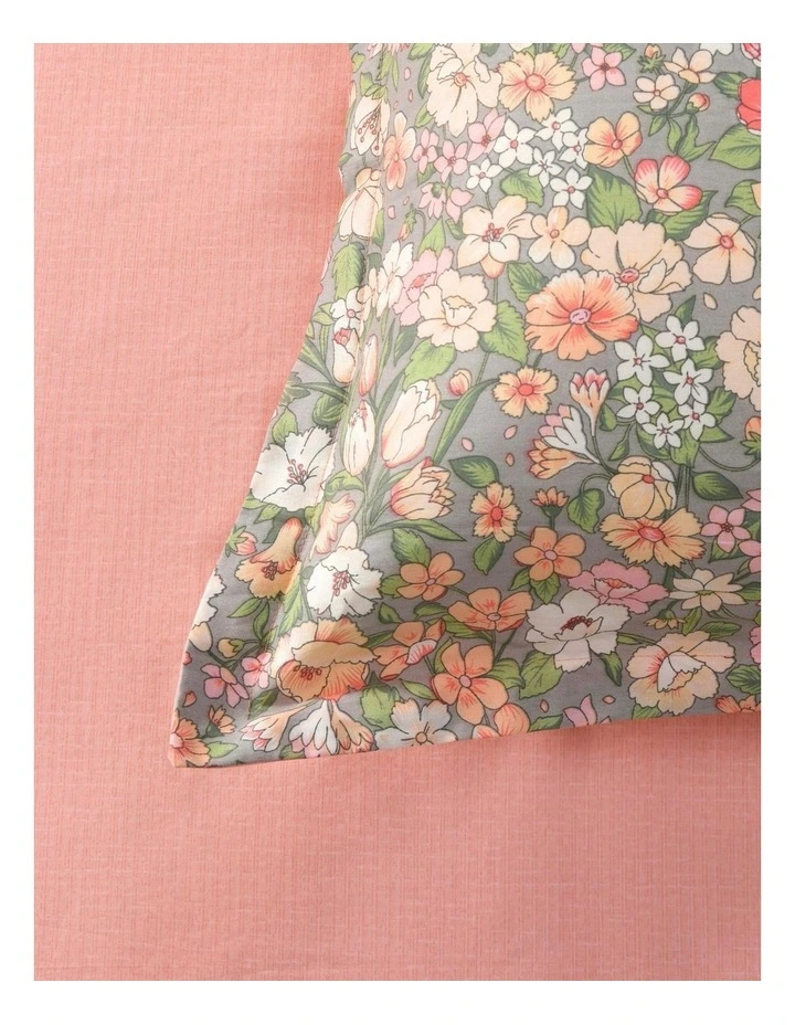 Mayfield 100% Cotton Reversible Quilt Cover Set in Multi image 4