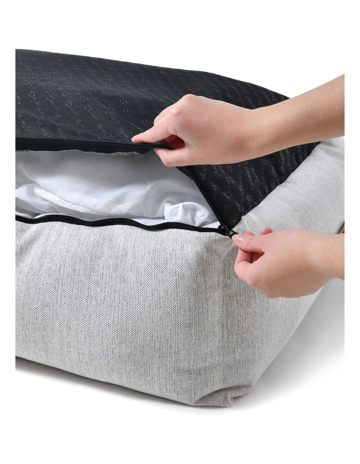 Brooksy Woven Dog Bed in Natural image 6