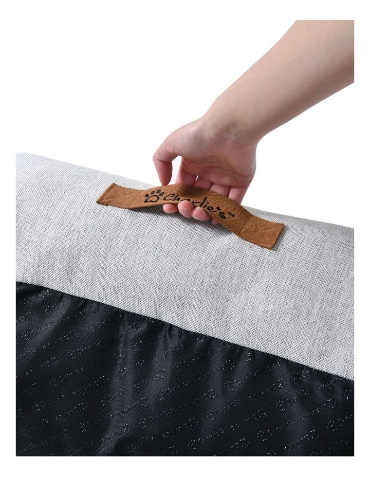 Brooksy Woven Dog Bed in Natural image 7