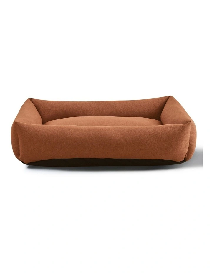 Brooksy Woven Dog Bed in Rust image 4