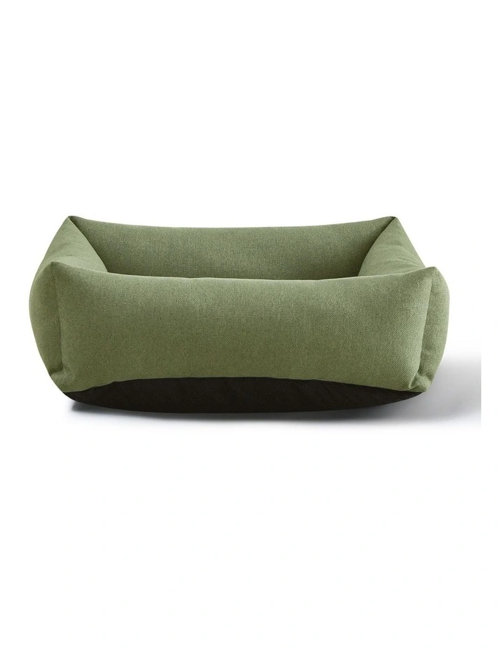 Brooksy Woven Dog Bed in Olive image 4