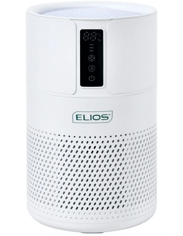 Active Carbon HEPA Air Purifier 28cm EL-AP-0010 in White image 1