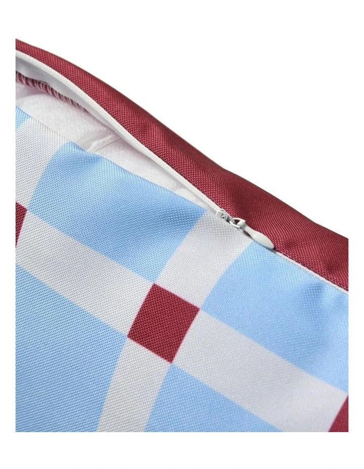 Trattoria Printed Outdoor Cushion 50 x 50cm in Sky image 6