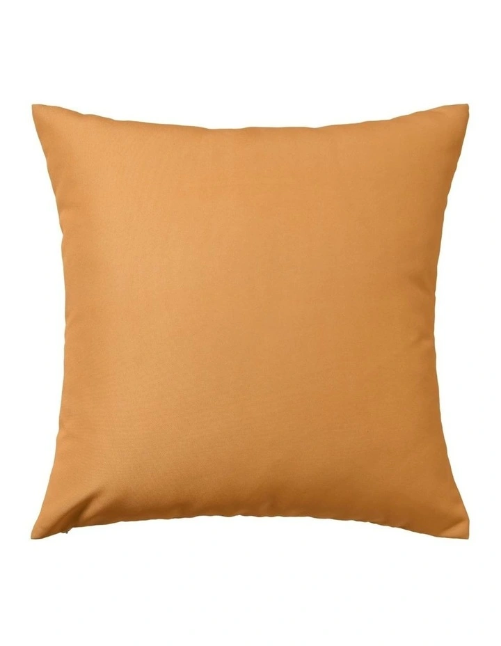 Riviera Printed Outdoor Cushion 50 x 50cm in Mustard image 2