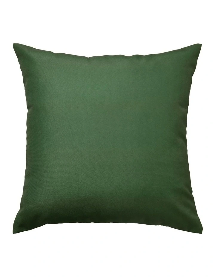 Sol Stripes Printed Outdoor Cushion 50 x 50cm in Olive image 2