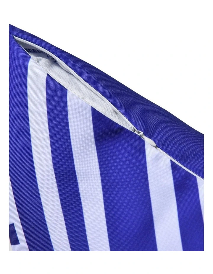 Sol Stripes Printed Outdoor Cushion 50 x 50cm in Blue image 6