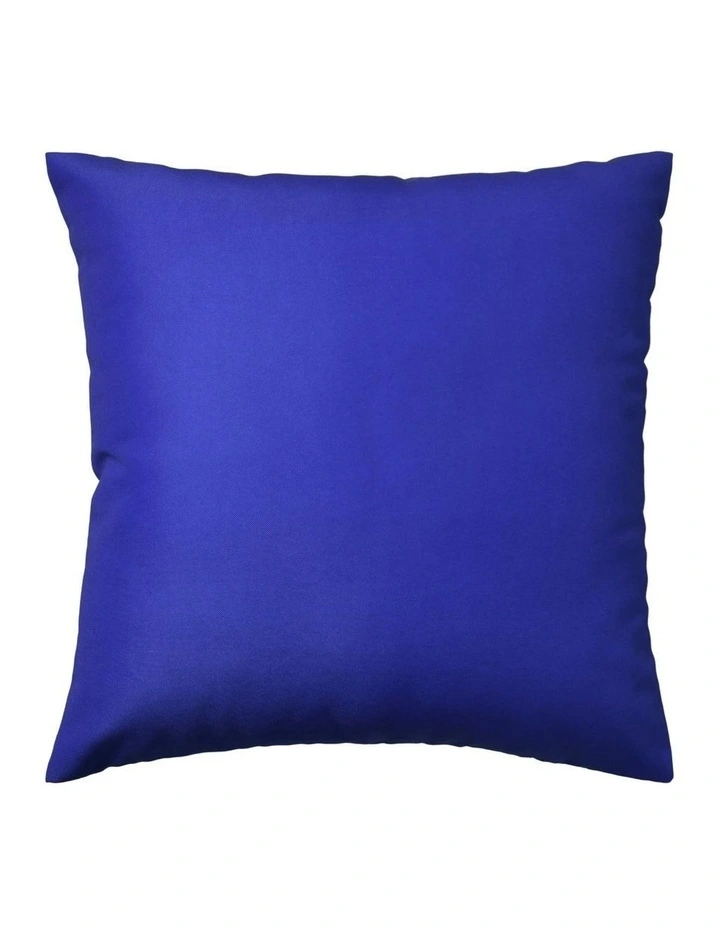 Isola Palms Printed Outdoor Cushion 50 x 50cm in Blue image 2