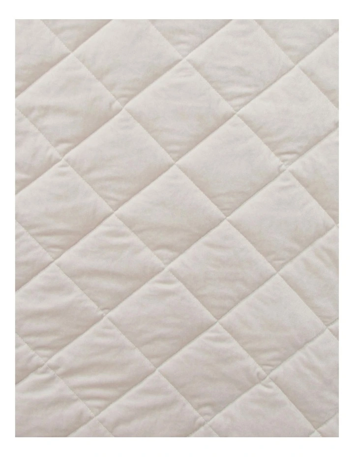 Haven Velvet Heated Throw in Stone image 5