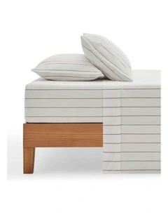 Rumi Washed Cotton Sheet Set in White