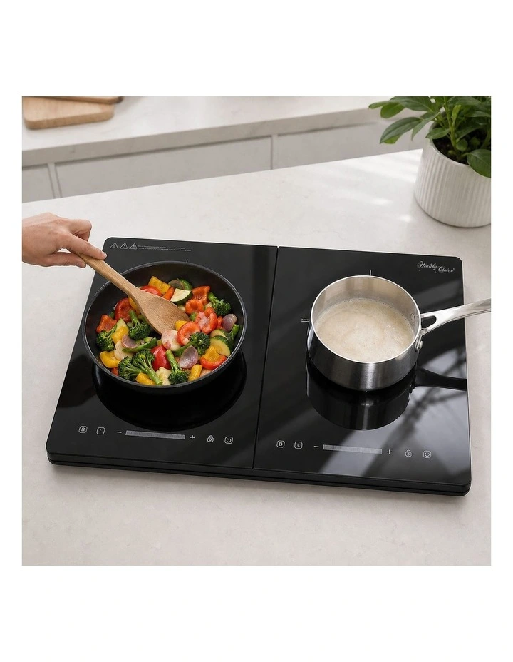 Double Induction Cooker w/ 2 Plates, 2400W image 4