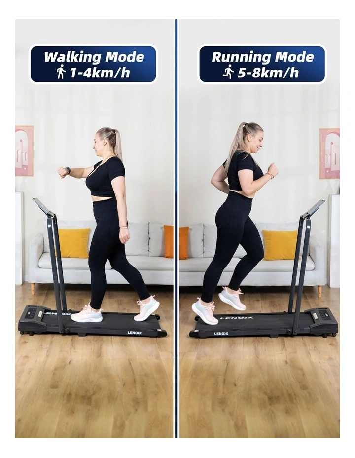 Walking Pad Treadmill 2HP in Black image 5