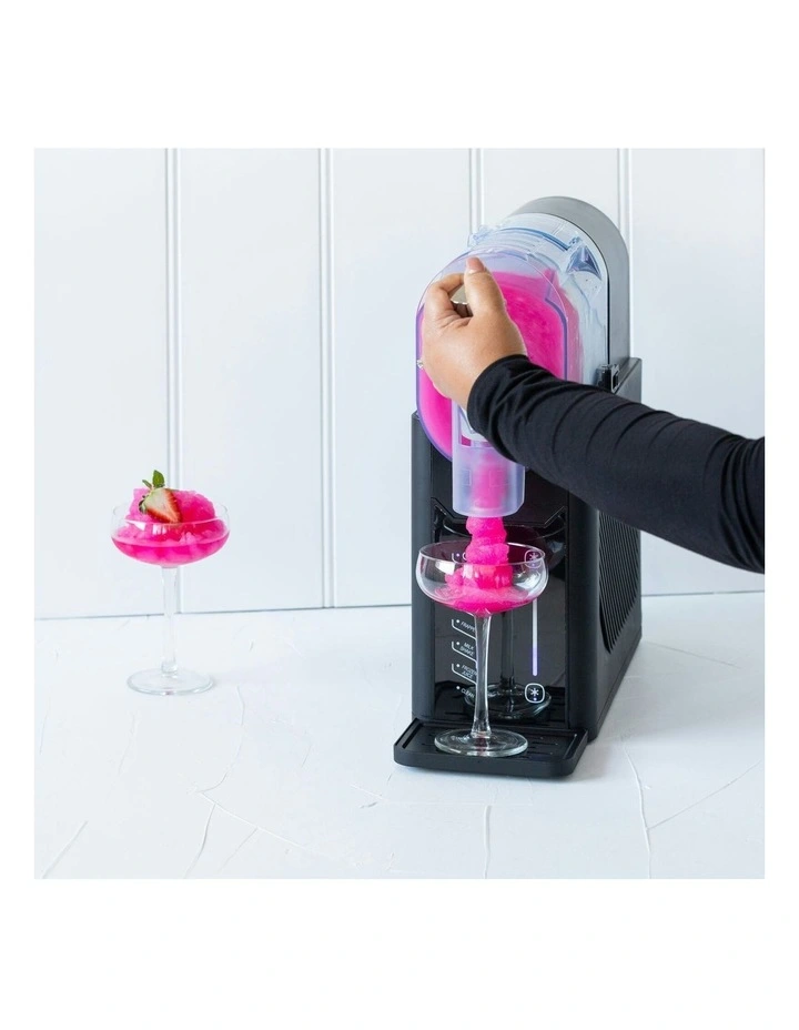 One Touch Control with 5 Preset Slushie Maker in Black image 6