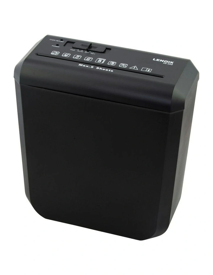 Home & Office Shredder, 5 x A4 At Once, Auto Start/Stop Function image 1