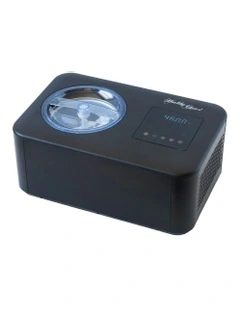 Ice Cream Maker with a Built-In Compressor 1.5 L in Black
