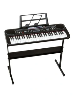 6-Key Electronic Learning Keyboard Piano With Stand