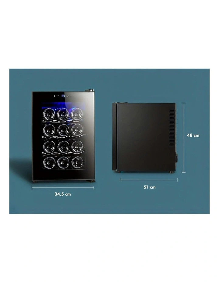 12 Bottle Thermoelectric Wine Fridge image 2