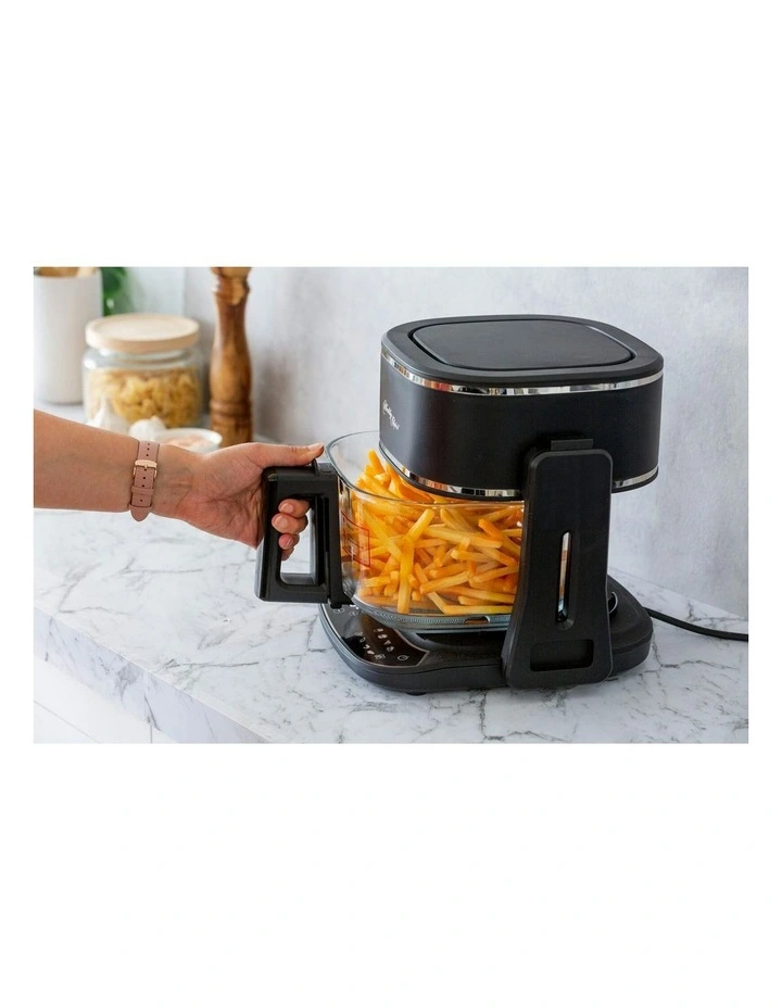 2 in 1 Air Fryer And Grill 5L in Black image 4