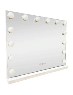 LED Beauty Mirror With 14 Bulbs 5042cm in White