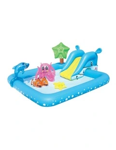 308L Fantastic Aquarium-Themed Play Centre with Detachable Slide