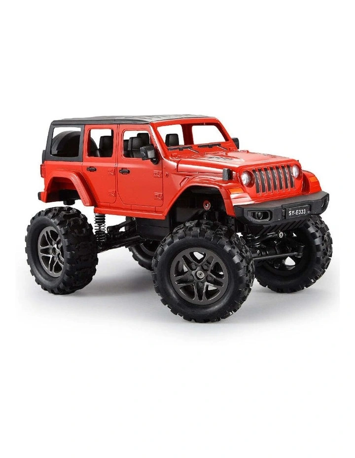 Remote Control Jeep Model Toy Car in Red image 1