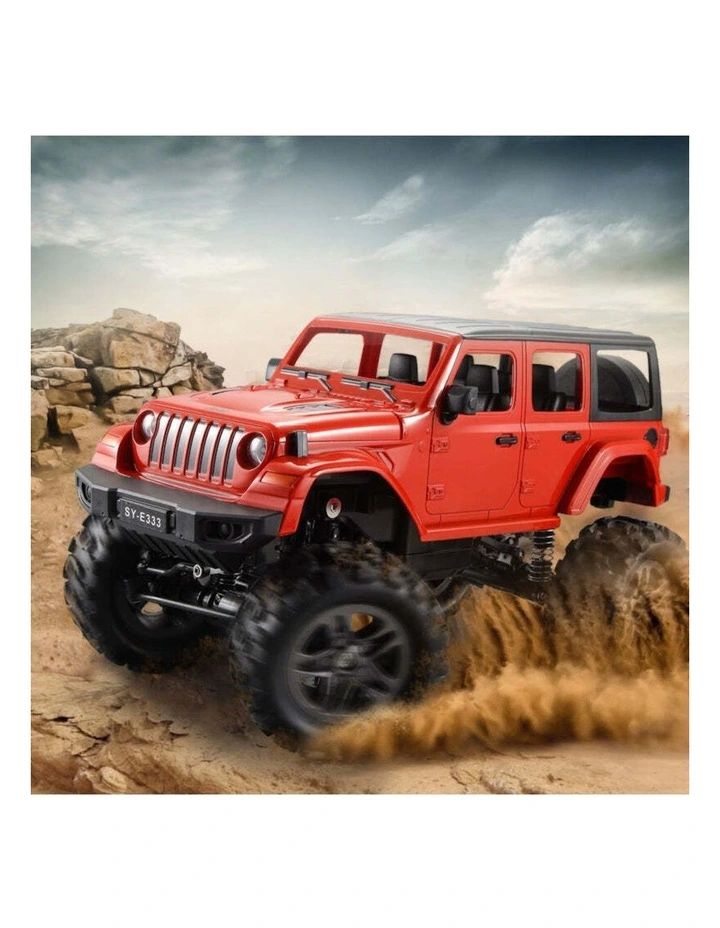 Remote Control Jeep Model Toy Car in Red image 5