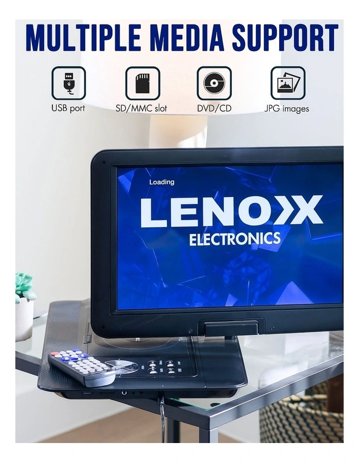 15.4 Inch Swivel Portable Dvd Player and Screen image 4