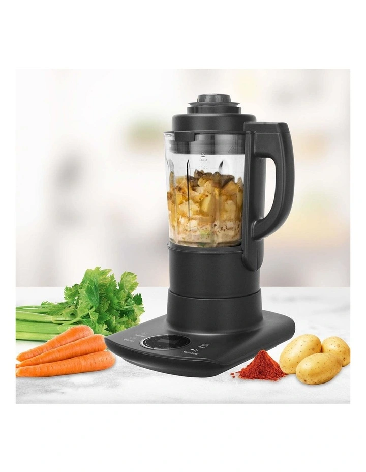 2-in-1 Hot & Cold Blender, 12 Heating & Cooling Programs 800W in Black image 2