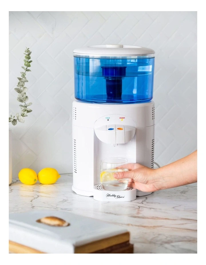 Bench Top Water Filter And Cooler 5L in White image 3