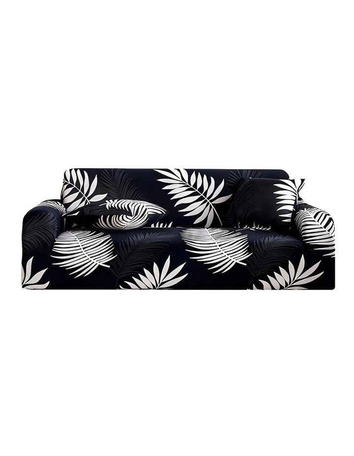 High Stretch Sofa Cover Couch Lounge Protector Slipcover 4-Seater in Multi image 1