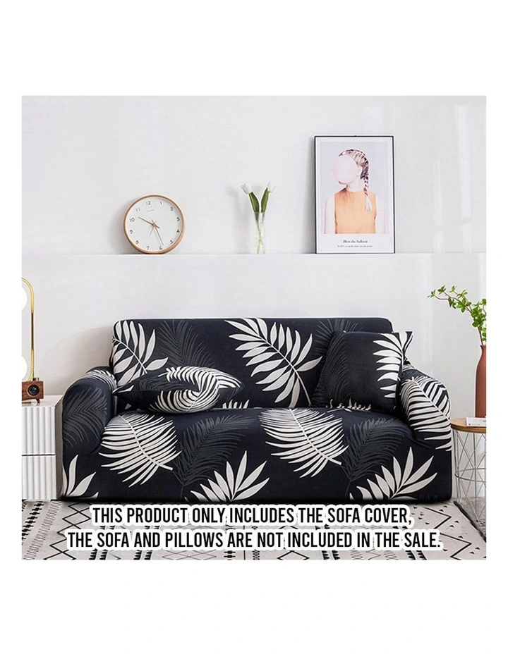 High Stretch Sofa Cover Couch Lounge Protector Slipcover 4-Seater in Multi image 2