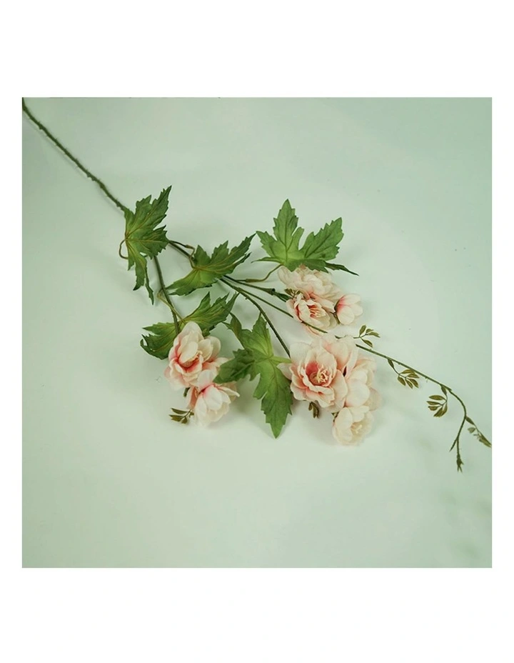 8 Bunch Artificial Silk Hibiscus 3 Heads Flower in Assorted image 5