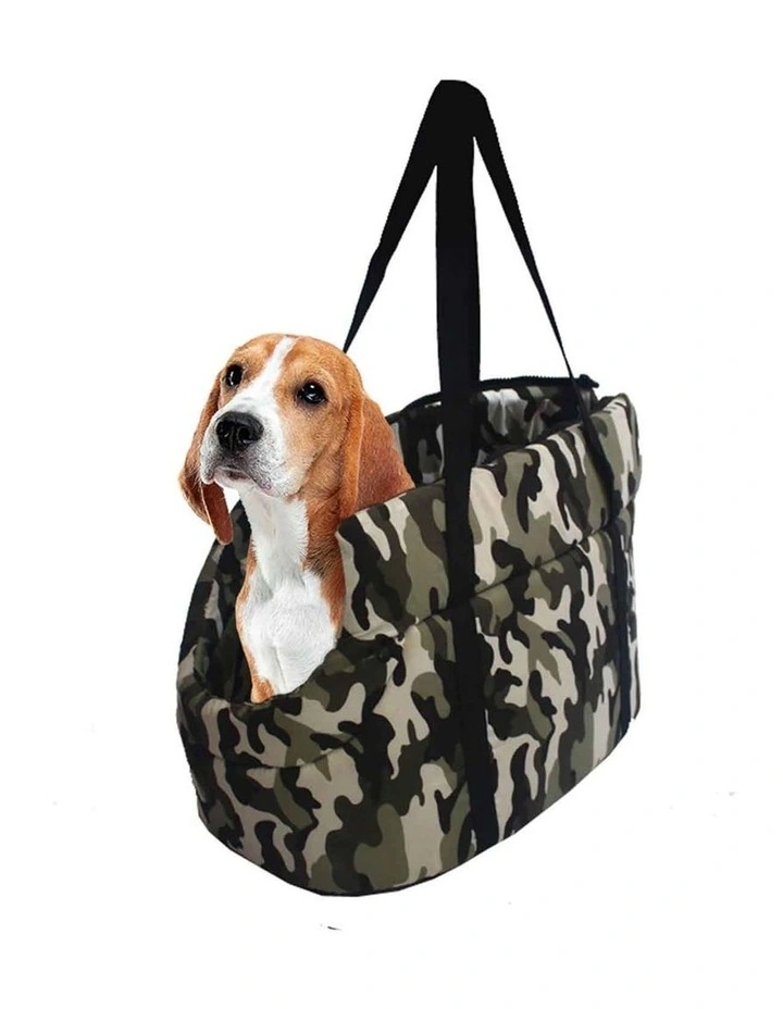 Tote Pouch Pet Carrier Bag in Green image 1