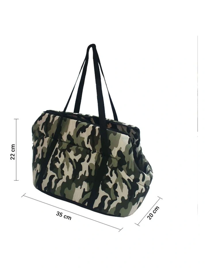Tote Pouch Pet Carrier Bag in Green image 5