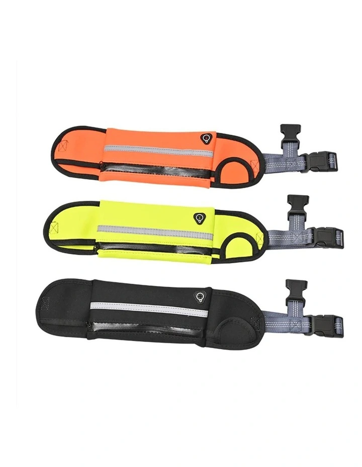 Adjustable Hands-Free Pet Leash Bag in Orange image 7