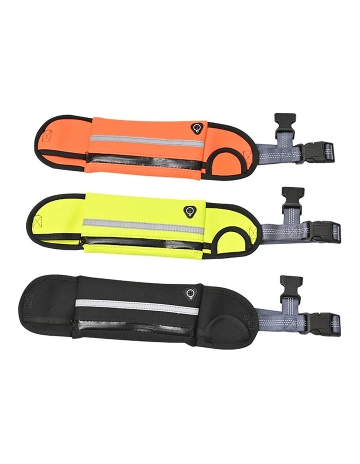 Adjustable Hands-Free Pet Leash Bag in Yellow image 7