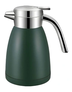 SOGA 1.2L Stainless Steel Water Bottle Insulated Vacuum Flask Water Coffee Jug Thermal in Green