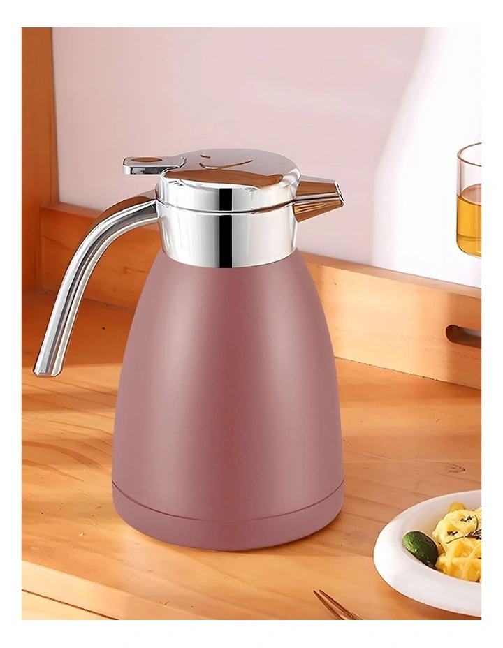 Stainless Steel Kettle 1.2L in Pink image 2