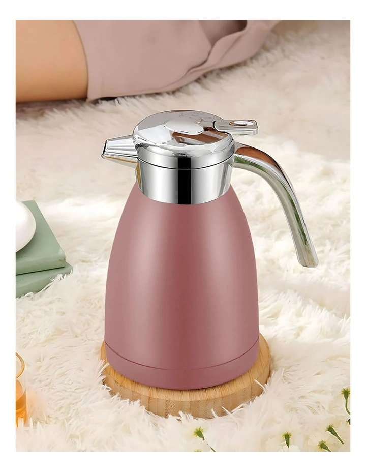 Stainless Steel Kettle 1.2L in Pink image 3