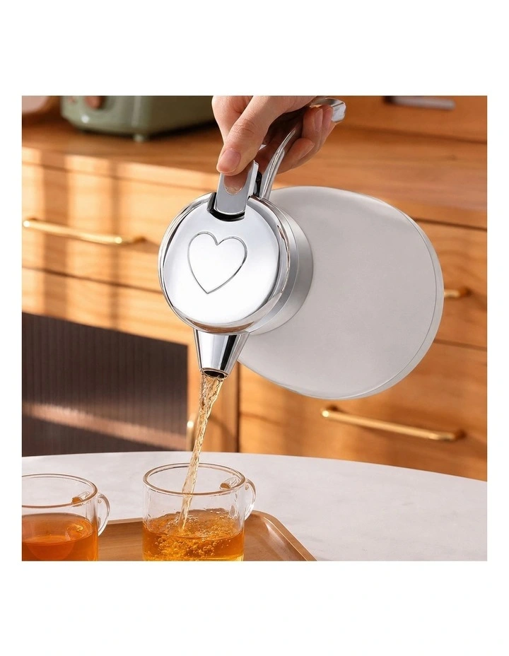 Stainless Steel Kettle 1.2L in Red image 4